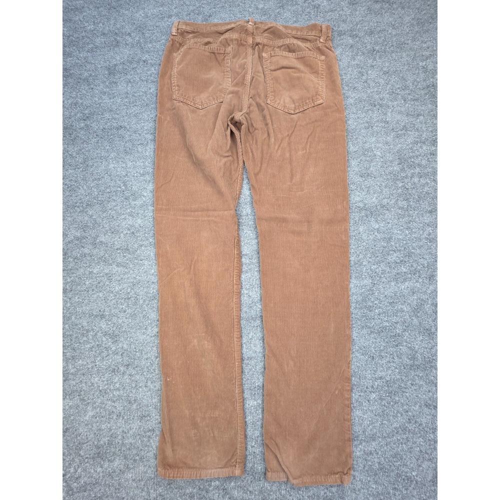 SKU Save Khaki United Corduroy Chino Pants Men's 32 (FITS 32 x 32) Brown - Picture 2 of 13
